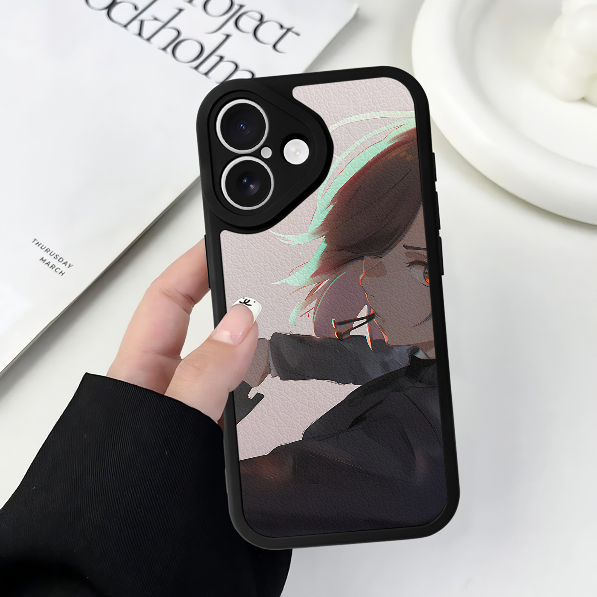 （画像用） SPY×FAMILY间谍家家酒 【iPhone 16シリーズ対応】シリコンスマホケース（レザー調） 材質：シリコン